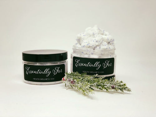 Menthol foot scrub