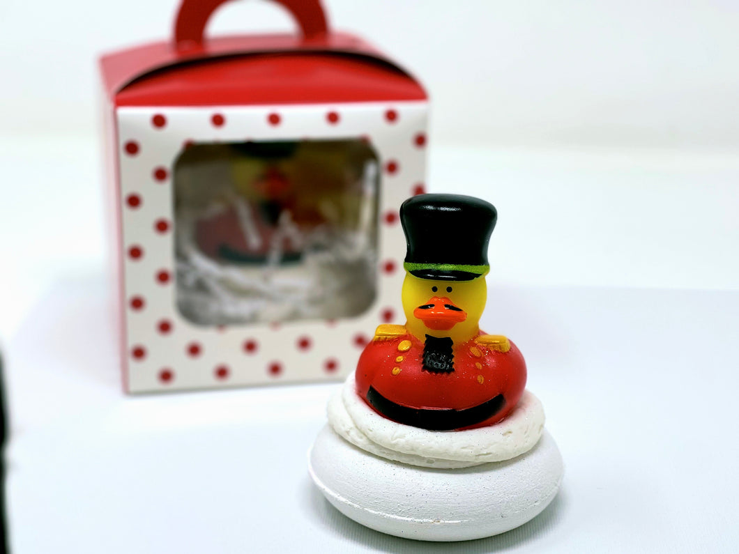 Nutcracker duck bath bomb