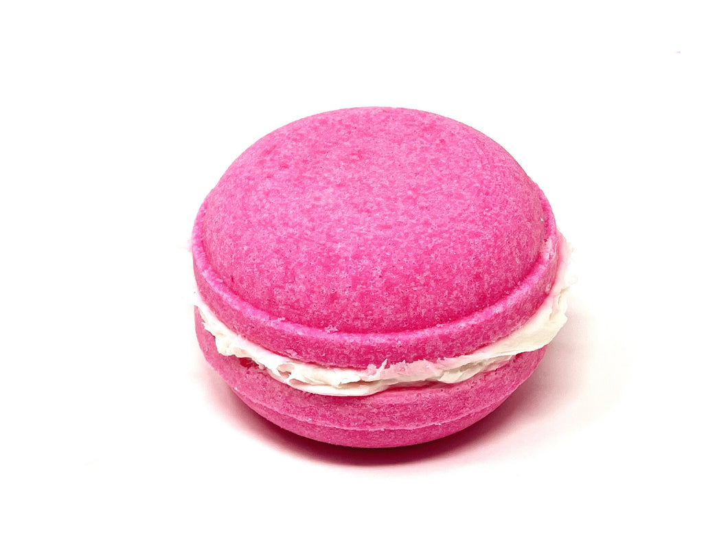 Macaroon Bath Bomb with Bubble Bath